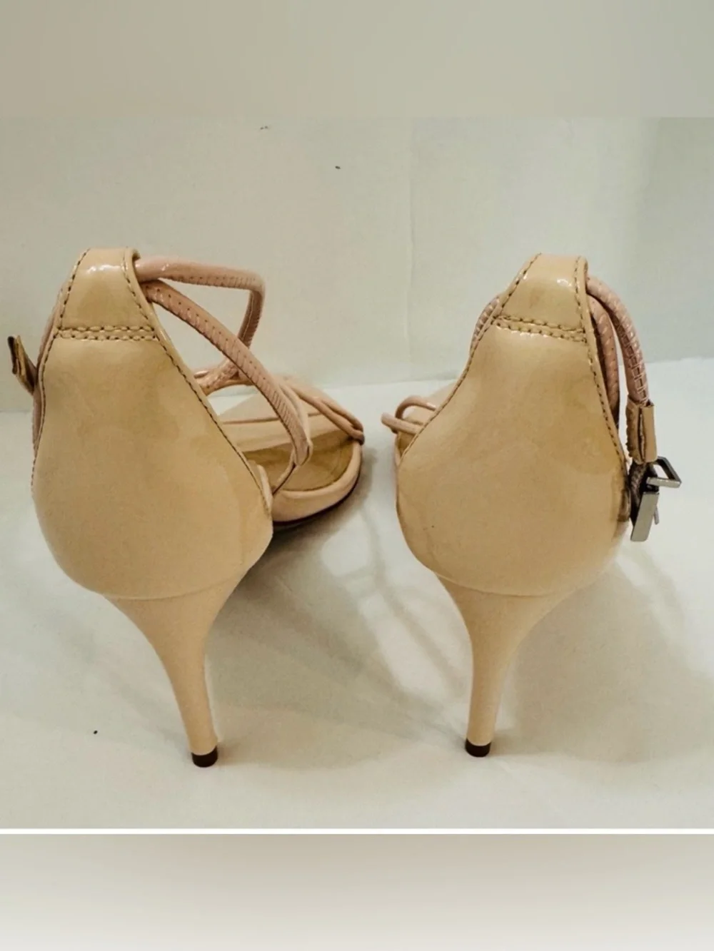 Schutz Pamela Mid Heel 8.5 Rose Nude - Picture 8 of 10